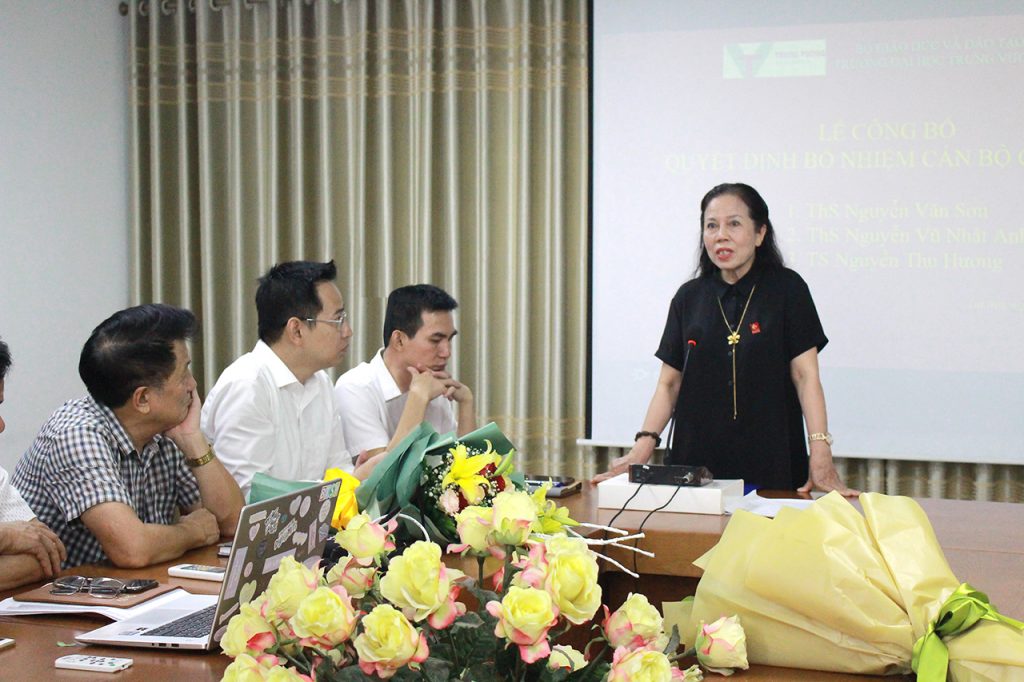 Lễ bổ nhiệm Tân Phó Hiệu trưởng và kiện toàn nhân sự tại Trường Đại học Trưng Vương