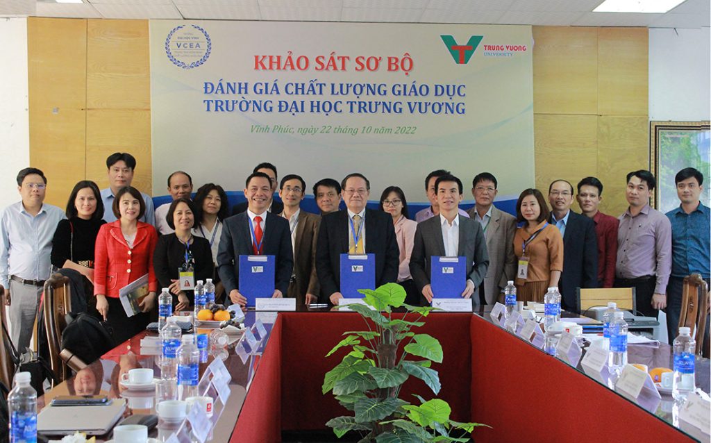 Khảo sát sơ bộ đánh giá chất lượng giáo dục trường Đại học Trưng Vương