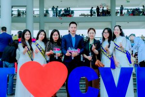 Trưng Vương cùng các nữ sinh THPT chuyên Vĩnh Phúc