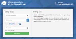 Hướng dẫn thí sinh đăng ký dự thi tốt nghiệp THPT 2024 trực tuyến