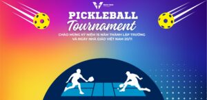 Sôi nổi khởi tranh giải Pickleball Trưng Vương 2025 hưởng ứng ngày Nhà giáo Việt Nam 20/11