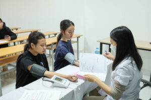 Sinh viên K16 Tham Gia Khám Sức Khỏe Định Kỳ – Bước Khởi Đầu Cho Một Năm Học Khỏe Mạnh