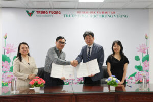 Trung Vuong University Signs Strategic Cooperation with Kyungsung University (South Korea)