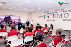 Sinh viên Trường Đại học Trưng Vương được trải nghiệm thực tế tại khách sạn 5 sao