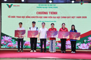 Học bổng TVU tiếp sức sinh viên trên hành trình chinh phục tri thức
