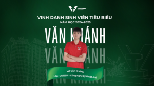 Sinh viên tiêu biểu TVU 2024–2025: Ma Văn Khánh và hành trình vượt khó chạm tới thành công