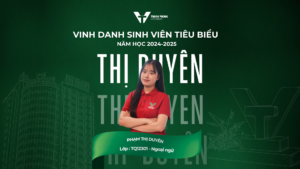 Sinh viên tiêu biểu TVU 2024–2025: Phạm Thị Duyên và hành trình chạm tới thành công bằng sự kiên trì