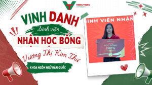 Học bổng TVU 2026 – Động lực để Vương Thị Kim Thư không ngừng cố gắng