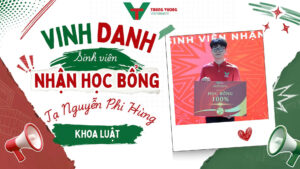 Học bổng TVU – Động lực giúp Tạ Nguyễn Phi Hùng vững bước trên hành trình đại học