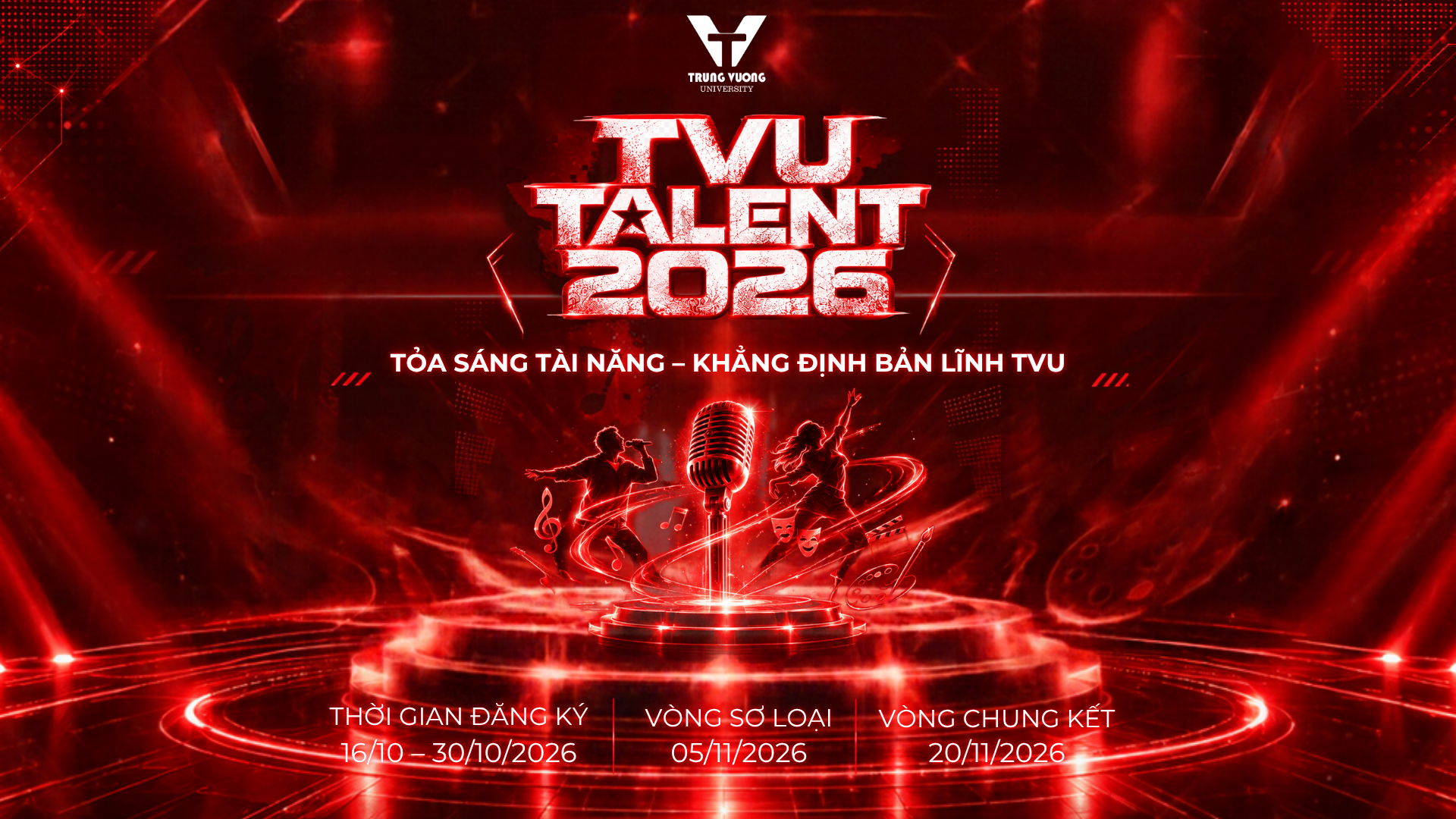Trường Đại học Trưng Vương phát động cuộc thi TVU Talent 2026: Tỏa sáng tài năng – Khẳng định bản lĩnh TVU