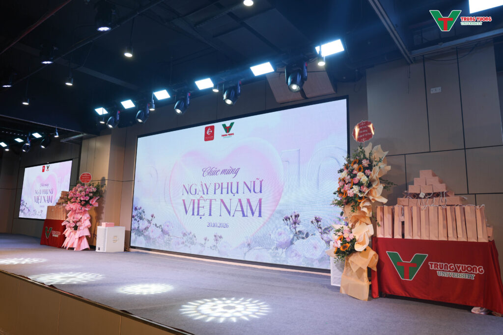 Trường Đại học Trưng Vương tổ chức kỷ niệm 20/10 cùng Tập đoàn Hồ Gươm Trường Đại học Trưng Vương tổ chức kỷ niệm 20/10 cùng Tập đoàn Hồ Gươm